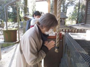 『デイ愛和苑初詣』の画像